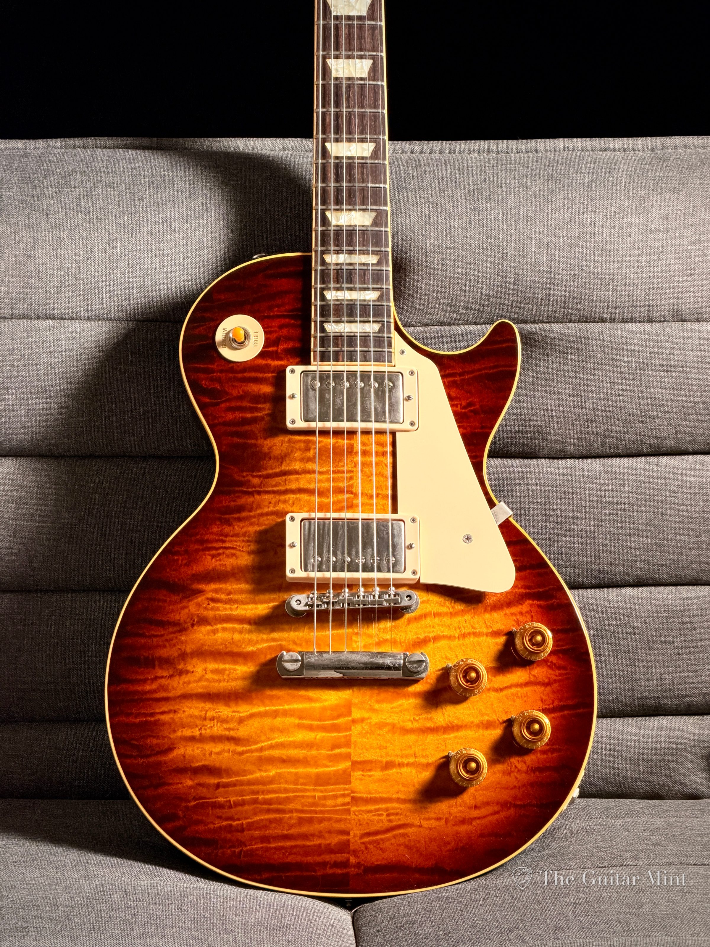 1996 - Gibson Custom Shop Les Paul R9, Quilt, Dark Burst