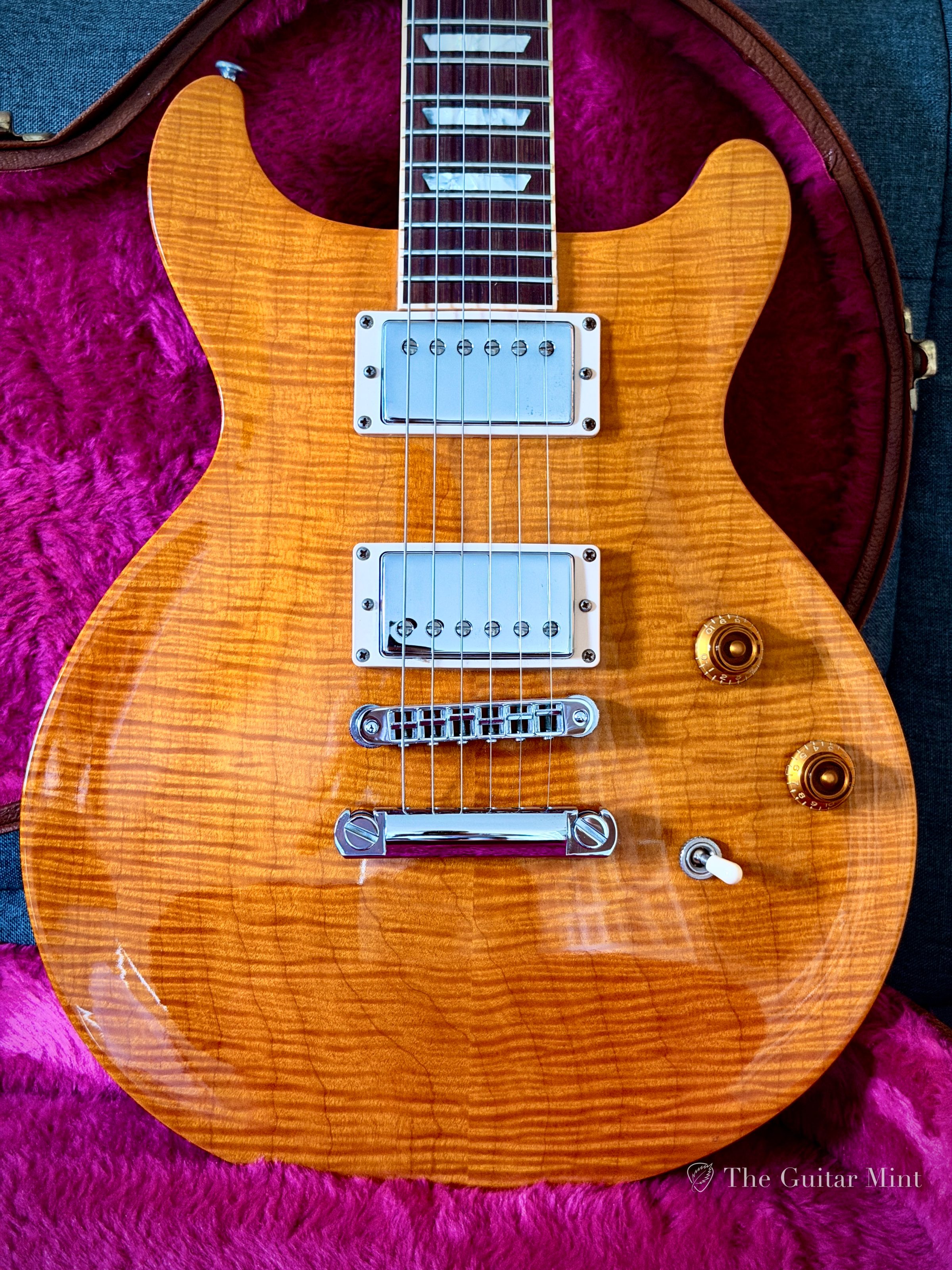 1998 - Gibson Les Paul DC, Trans Amber