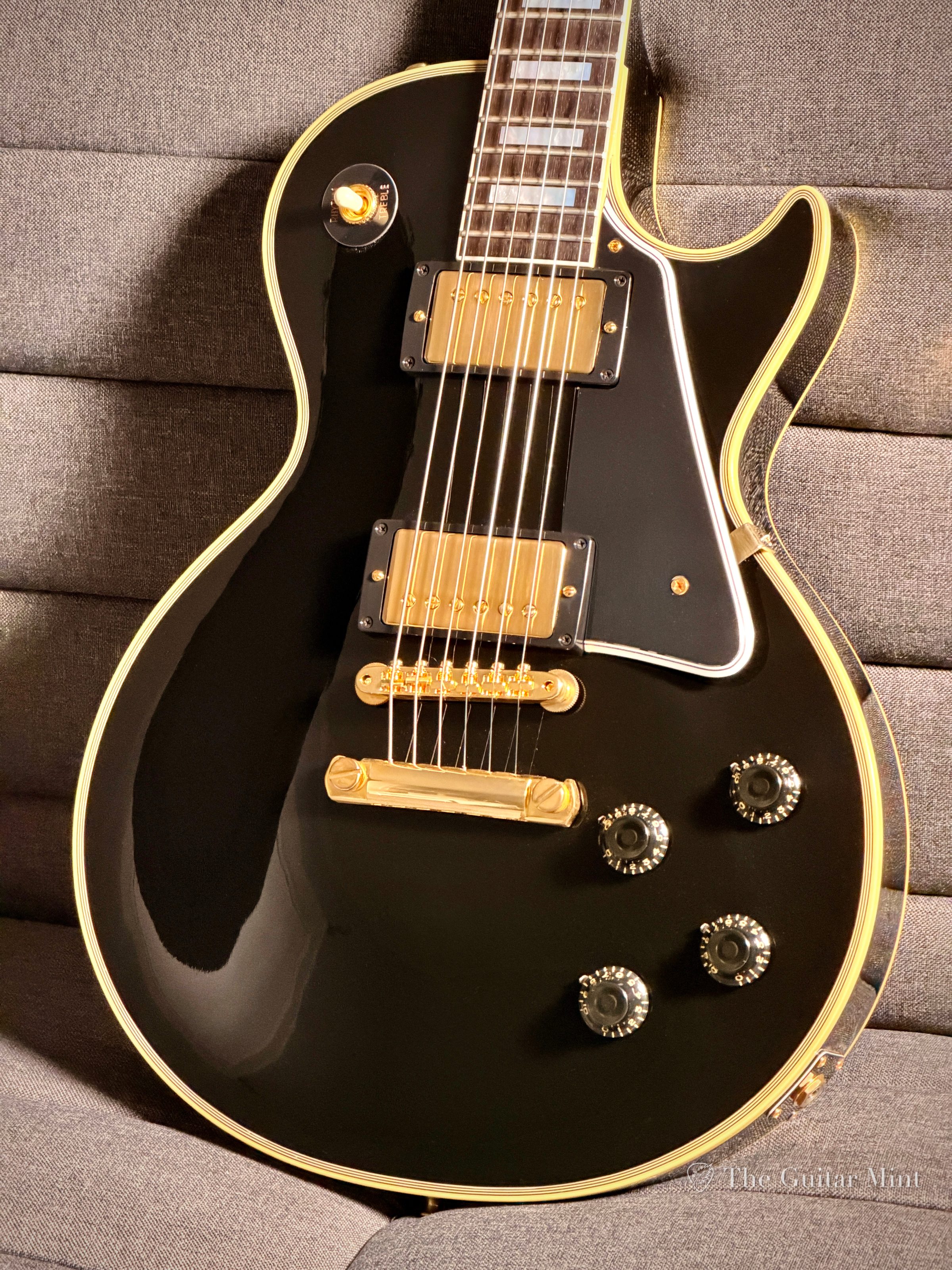 2023 - Gibson Custom Shop '57 Les Paul Custom R7, M2M V2 neck, Black Beauty