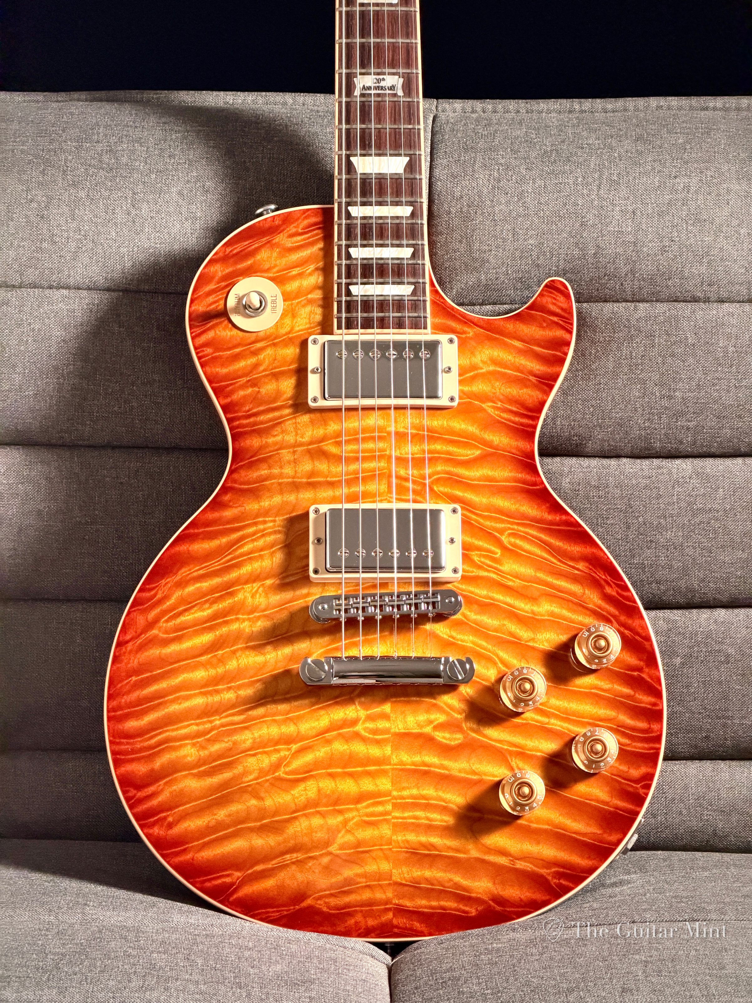 2014 - Gibson Les Paul Standard, 120th Anniversary, Quilt, Hand-selected, Cherry Sunburst