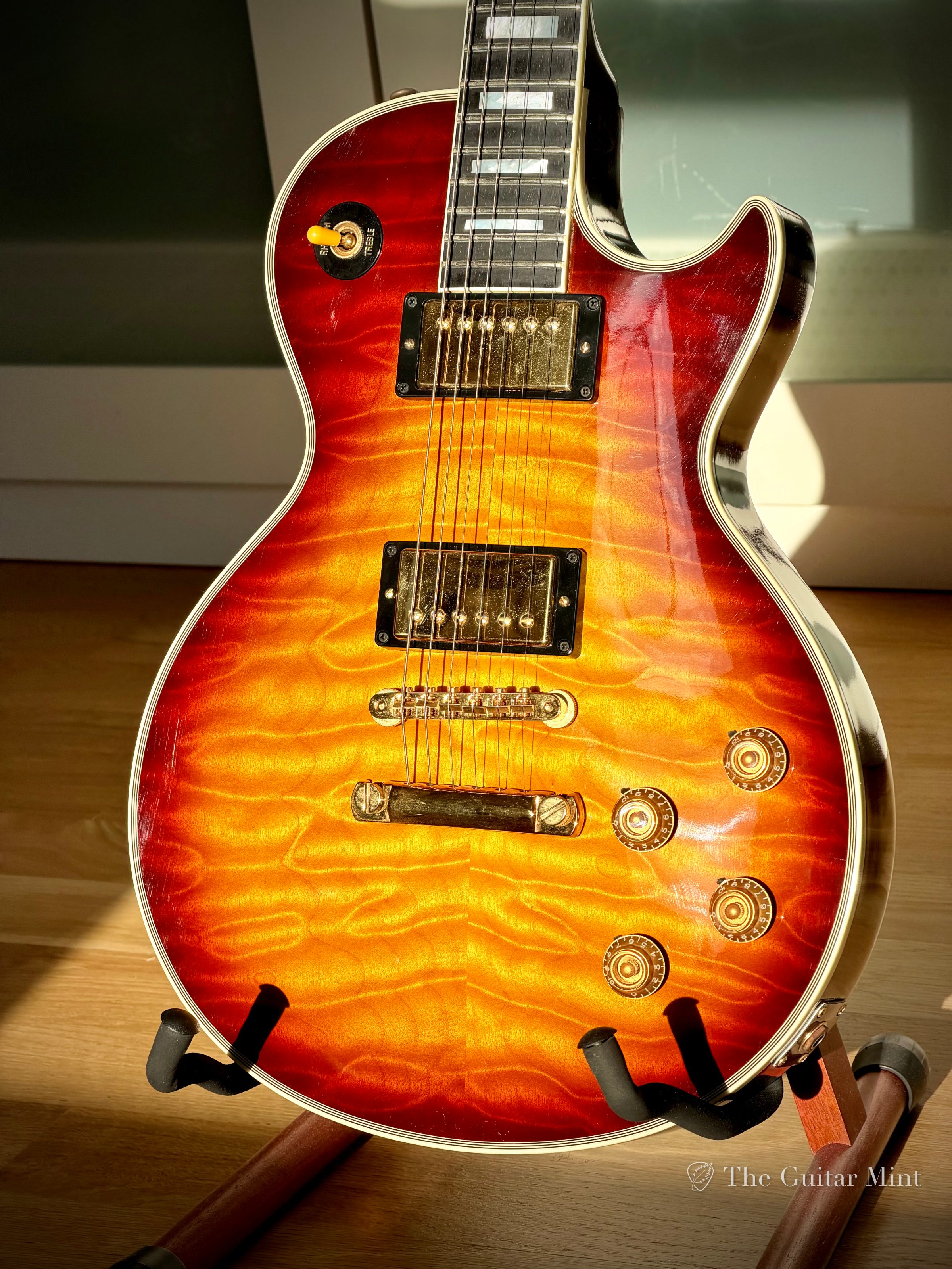 2005 - Gibson Les Paul R9 L5-neck, long scale, Cherry Sunburst