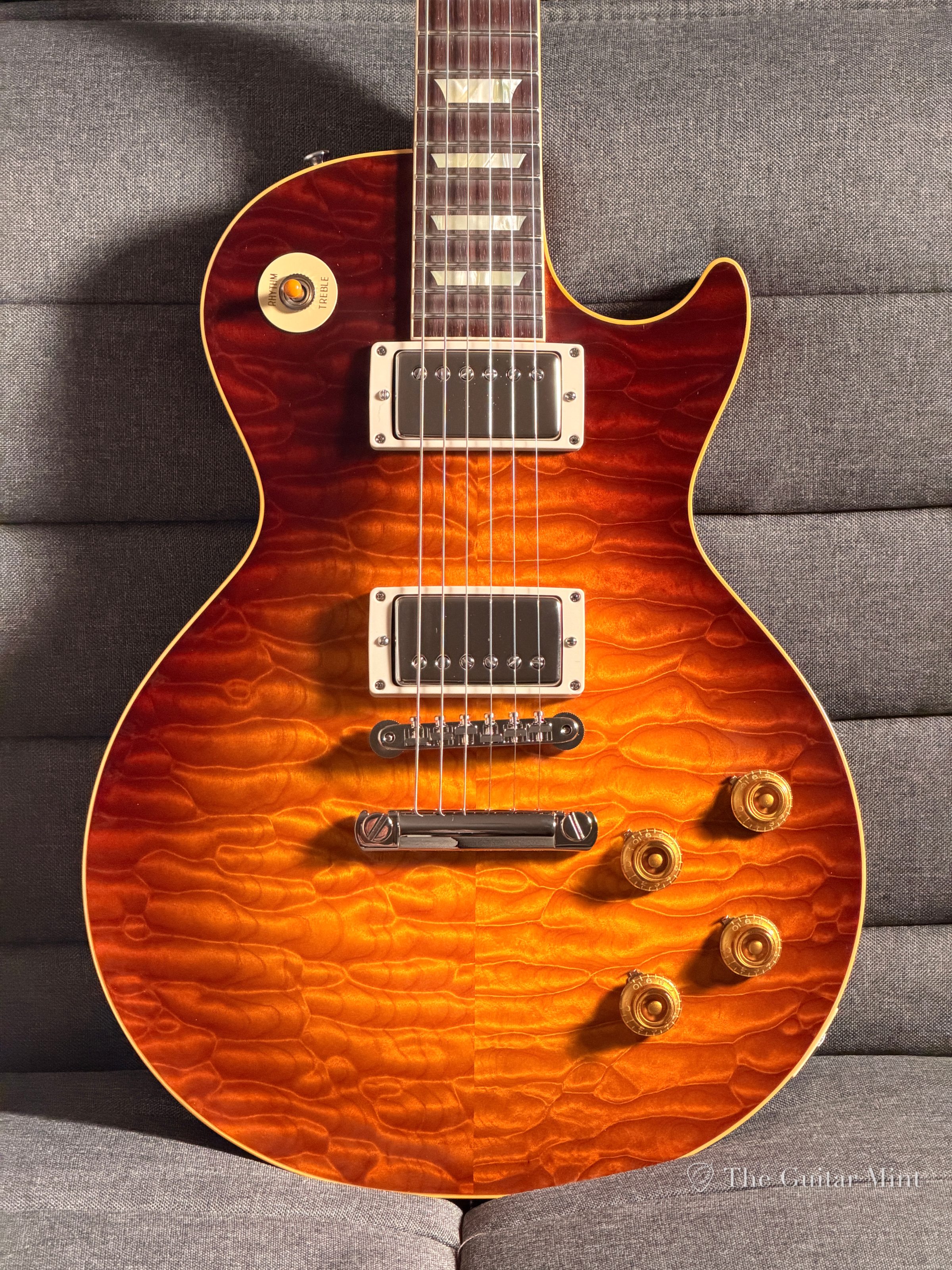 2026 - Gibson Custom Shop Les Paul R9, M2M, 5A Quilt, Faded Tobacco Burst