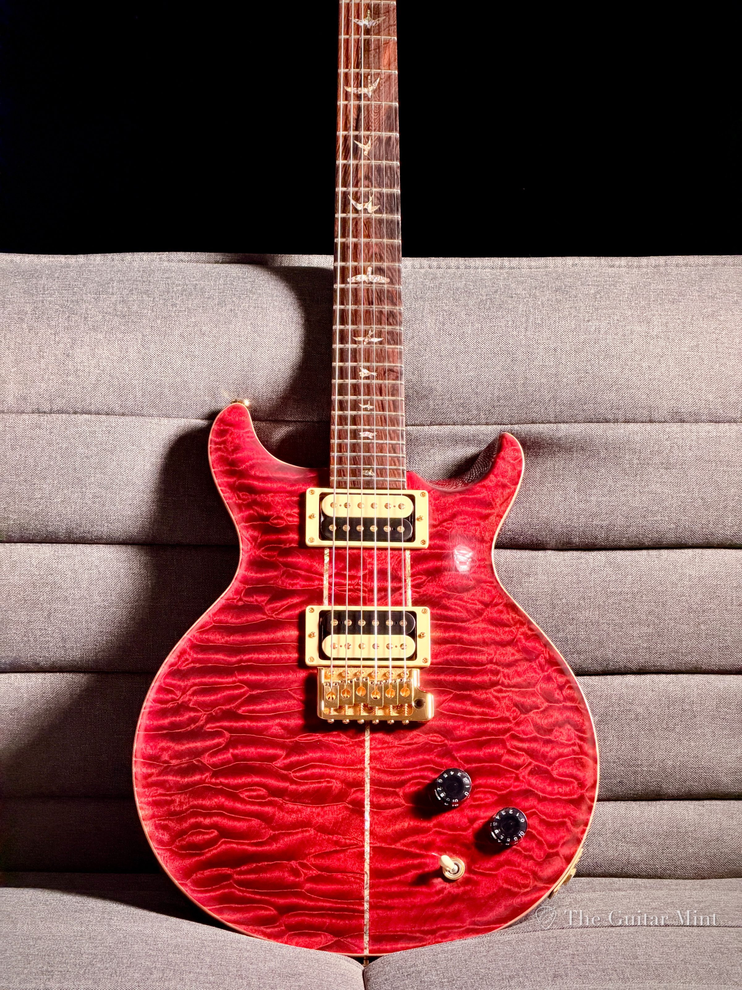 2006 - PRS Private Stock Santana II, Brazilian Rosewood Neck, Black Cherry